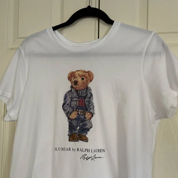 Polo by Ralph Lauren White Polo Bear Tee - Picture 3 of 6